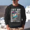 I Hit 100 Days Of School Baseball Ice Cream Drip Boys Girls Unisex Sweatshirt I Hit 100 Days Of School Baseball Ice Cream Drip Boys Girls Unisex Sweatshirt