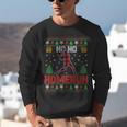 Ho Ho Homerun Xmas Sports Player Baseball Ugly Christmas Unisex Sweatshirt Ho Ho Homerun Xmas Sports Player Baseball Ugly Christmas Unisex Sweatshirt