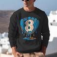 Ice Cream Baseball Glove 8th Birthday Edition Unisex Sweatshirt