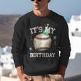 Its My Birthday Vintage Baseball Celebration For Men Kids Unisex Sweatshirt