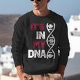 ITS In My DNA Baseball Sport Player Saying Unisex Sweatshirt