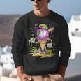 Kids Baseball Drip Ice Cream Apparel Kids Boys Mardi Gras Unisex Sweatshirt