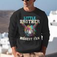 Little Brother Biggest Fan Baseball Cream Drip Crossed Bats Unisex Sweatshirt Little Brother Biggest Fan Baseball Cream Drip Crossed Bats Unisex Sweatshirt