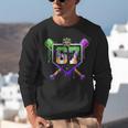 Mardi Gras Baseball Carnival Party Ice Cream Drip Boys Unisex Sweatshirt Mardi Gras Baseball Carnival Party Ice Cream Drip Boys Unisex Sweatshirt