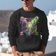 Mardi Gras Ice Cream Drip Baseball Sports For Men Women Kids Unisex Sweatshirt Mardi Gras Ice Cream Drip Baseball Sports For Men Women Kids Unisex Sweatshirt