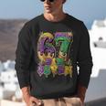 Mardi Gras Six Seven Baseball Drip Number 6 7 Meme Unisex Sweatshirt Mardi Gras Six Seven Baseball Drip Number 6 7 Meme Unisex Sweatshirt