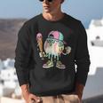 Melted Ice-Cream Baseball Mascot Pastel Pop Unisex Sweatshirt