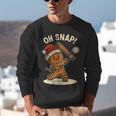 Oh Snap Gingerbreadman Baseball Christmas Men Boys Toddlers Unisex Sweatshirt Oh Snap Gingerbreadman Baseball Christmas Men Boys Toddlers Unisex Sweatshirt