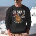 Oh Snap Gingerbreadman Christmas Baseball Humor Unisex Sweatshirt Oh Snap Gingerbreadman Christmas Baseball Humor Unisex Sweatshirt