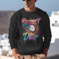Respect The Drip Baseball Drip Glove Youth Boys Girls Player Unisex Sweatshirt