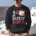 Retro 100 Days Of School Baseball Teacher Student 100 Days Unisex Sweatshirt Retro 100 Days Of School Baseball Teacher Student 100 Days Unisex Sweatshirt