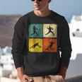 Retro Style Baseball Lover Playing Men Women Kids Baseball Unisex Sweatshirt