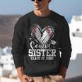 Senior Sister Class Of 2026 Baseball Graduation Heart Unisex Sweatshirt