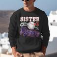 Sister Rookie Of Year 1st Birthday Baseball Theme Matching Unisex Sweatshirt