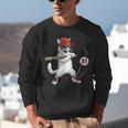 Six Seven 67 Baseball Cat Birthday Men Kids Boys Unisex Sweatshirt Six Seven 67 Baseball Cat Birthday Men Kids Boys Unisex Sweatshirt