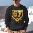 Six Seven 67 Meme Gen Alpha Slang Baseball 101 Unisex Sweatshirt Six Seven 67 Meme Gen Alpha Slang Baseball 101 Unisex Sweatshirt