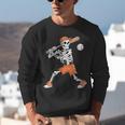 Skeleton Batting Baseball Halloween Unisex Sweatshirt