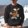 Spooky Jack O Lantern Baseball Halloween Costumes Boys Unisex Sweatshirt