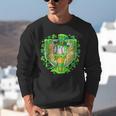St Patrick Day Baseball Drip Ice Cream Baseball Home Plate Unisex Sweatshirt