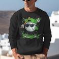 St Patrick Day Baseball Drip Ice Cream Baseball Player Men Unisex Sweatshirt