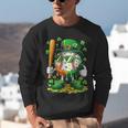 St Patricks Day Baseball Ice Cream Baseball Player Cartoon Unisex Sweatshirt St Patricks Day Baseball Ice Cream Baseball Player Cartoon Unisex Sweatshirt