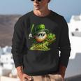 St Patrick’s Day Baseball Shamrock Player Unisex Sweatshirt