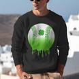 St Patricks Day Shamrock Baseball Irish Boys Kids Men Unisex Sweatshirt
