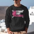 Strike Out Cancer Breast Cancer Awareness Baseball Warrior Unisex Sweatshirt Strike Out Cancer Breast Cancer Awareness Baseball Warrior Unisex Sweatshirt