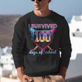 I Survived 100 Days Of School Baseball Boys Students Unisex Sweatshirt I Survived 100 Days Of School Baseball Boys Students Unisex Sweatshirt