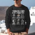Things I Do In My Spare Time Baseball Lover Unisex Sweatshirt Things I Do In My Spare Time Baseball Lover Unisex Sweatshirt