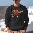 Valentine Baseball Heart Sport Valentines Day Men Boys Kids Unisex Sweatshirt