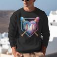 Valentines Baseball Heart Dripping Ice Cream Gen Z Alpha Unisex Sweatshirt Valentines Baseball Heart Dripping Ice Cream Gen Z Alpha Unisex Sweatshirt
