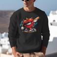 Valentines Day Baseball Dabbing Red Heart Love Boys Unisex Sweatshirt Valentines Day Baseball Dabbing Red Heart Love Boys Unisex Sweatshirt