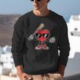 Valentines Day Heart Baseball Player Sports Boys Kids Men Unisex Sweatshirt