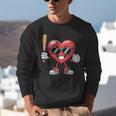 Valentines Day Heart Playing Baseball Boys Men Kids Girls Unisex Sweatshirt Valentines Day Heart Playing Baseball Boys Men Kids Girls Unisex Sweatshirt