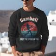 Vintage Baseball Batter Retro Sports Circle Graphic Unisex Sweatshirt
