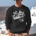 Vintage Baseball Tee Lefty Left Handed Baseball Player Unisex Sweatshirt Vintage Baseball Tee Lefty Left Handed Baseball Player Unisex Sweatshirt