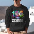Women's 100 Days Of School Dripping Baseball Boys Kids Teacher Unisex Sweatshirt