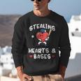 Women's Valentines Day Baseball Stealing Hearts Bases Boys Kids Men Unisex Sweatshirt Women's Valentines Day Baseball Stealing Hearts Bases Boys Kids Men Unisex Sweatshirt
