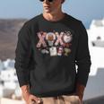 XOXO Physical Education Valentines Day Baseball Football Men Unisex Sweatshirt