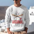 100 Days Of School Baseball 100 Days Smarter Boys Student Unisex Sweatshirt 100 Days Of School Baseball 100 Days Smarter Boys Student Unisex Sweatshirt