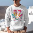 Baseball Drip 6 7 Number 67 Six Seven Meme Boys Kids Unisex Sweatshirt Baseball Drip 6 7 Number 67 Six Seven Meme Boys Kids Unisex Sweatshirt