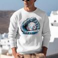 Baseball Drip Ice Cream Sprinkles Baseball Glove Premium Tri-Blend Unisex Sweatshirt Baseball Drip Ice Cream Sprinkles Baseball Glove Premium Tri-Blend Unisex Sweatshirt