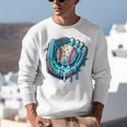 Baseball Drip Ice Cream Sprinkles Baseball Player Premium Tri-Blend Unisex Sweatshirt Baseball Drip Ice Cream Sprinkles Baseball Player Premium Tri-Blend Unisex Sweatshirt