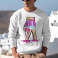 Baseball Ice Cream Drip Boys Glove Sprinkles Baseball Lover Unisex Sweatshirt Baseball Ice Cream Drip Boys Glove Sprinkles Baseball Lover Unisex Sweatshirt