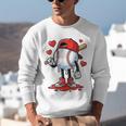 Baseball Ice Cream Drip Valentines Day Sports For Kids Boys Unisex Sweatshirt Baseball Ice Cream Drip Valentines Day Sports For Kids Boys Unisex Sweatshirt