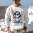 Baseball Lifestyle Apparel Youth Baseball Ice Cream Drip Unisex Sweatshirt