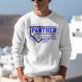Blue Panther Baseball Home Plate Game Day Mascot Panther Unisex Sweatshirt Blue Panther Baseball Home Plate Game Day Mascot Panther Unisex Sweatshirt