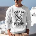 Christian Baseball Philippians 4 Unisex Sweatshirt Christian Baseball Philippians 4 Unisex Sweatshirt
