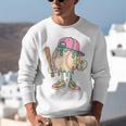 Cute Baseball Ice Cream Drip For Girls & Boys 2 Sides Unisex Sweatshirt